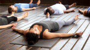 Savasana yoga pose