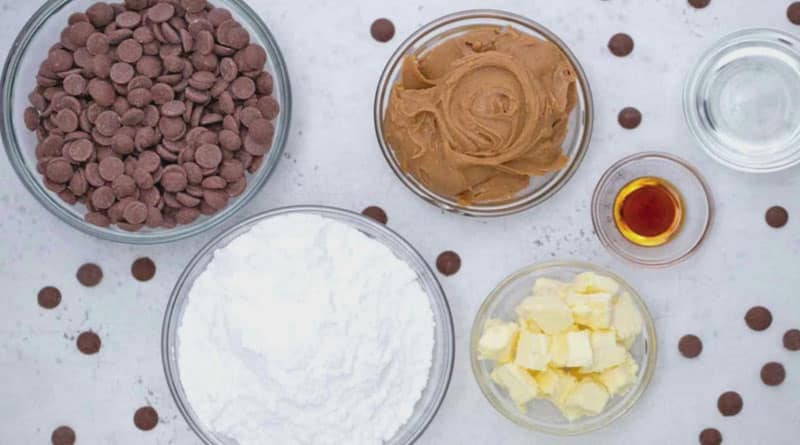 making gluten free buckeyes at home