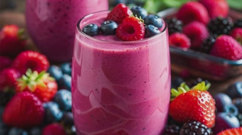 deliciously healthy smoothie