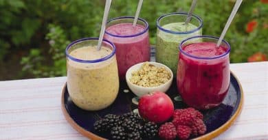 high calorie fruit smoothies