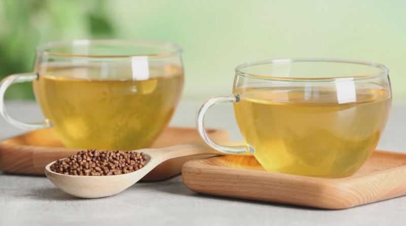 brown rice green tea improves mood