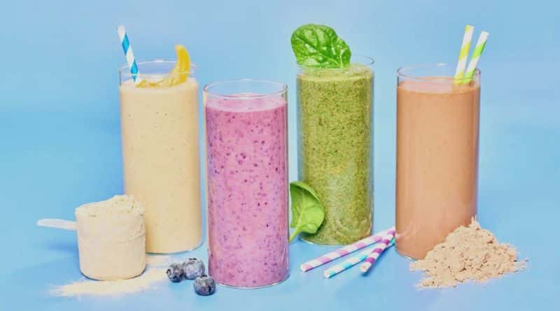 unflavored protein powder smoothies