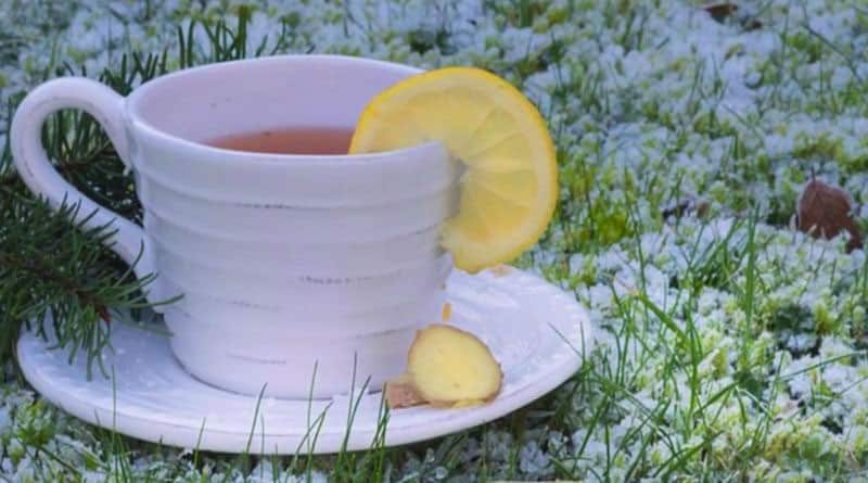 lemon ginger green tea reduces stress